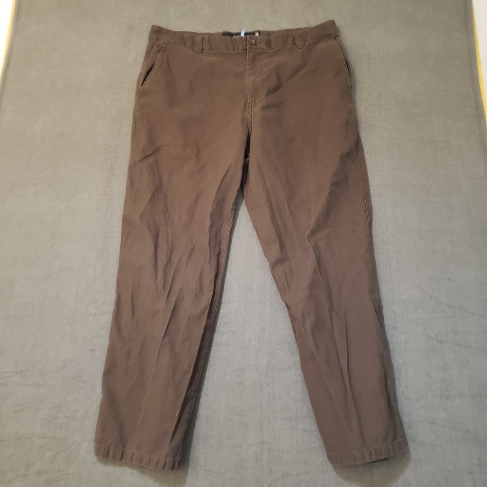 Van Heusen Pants Womens Size 38x30 Brown‎ Cotton